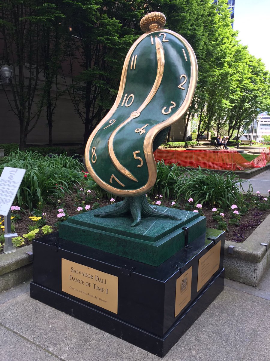 RDRGMR16's tweet photo. #SalvadorDali #DanceOfTime #Vancouver https://t.co/gg7JIQIoCV
