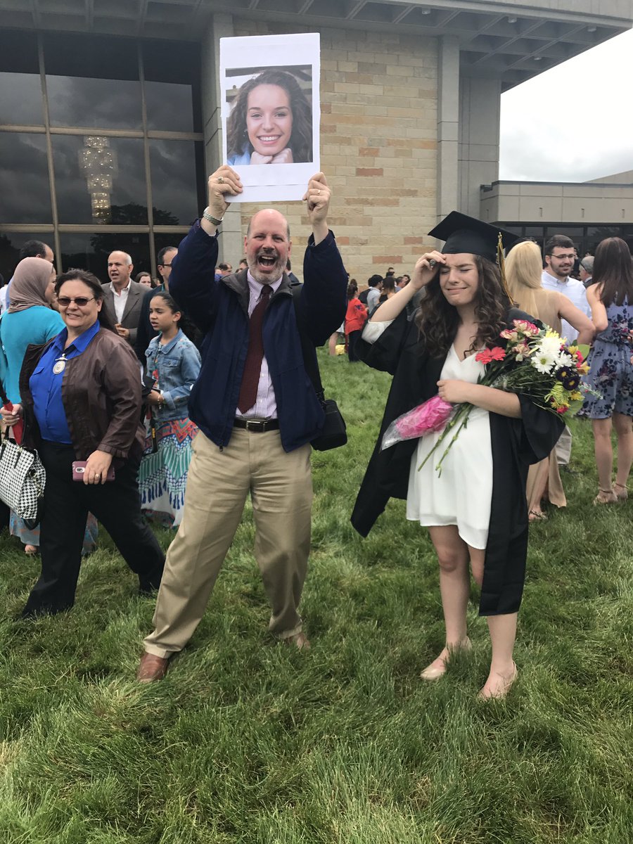 jennac2023's tweet photo. Only my dad brings my face on a poster board to Graduation 😂😭 @petec1034 https://t.co/2NaNpdDdIN