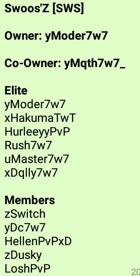 Swoos_z's tweet photo. New Lista Do Clan!!🌚❤ https://t.co/dxEDUpqmSn
