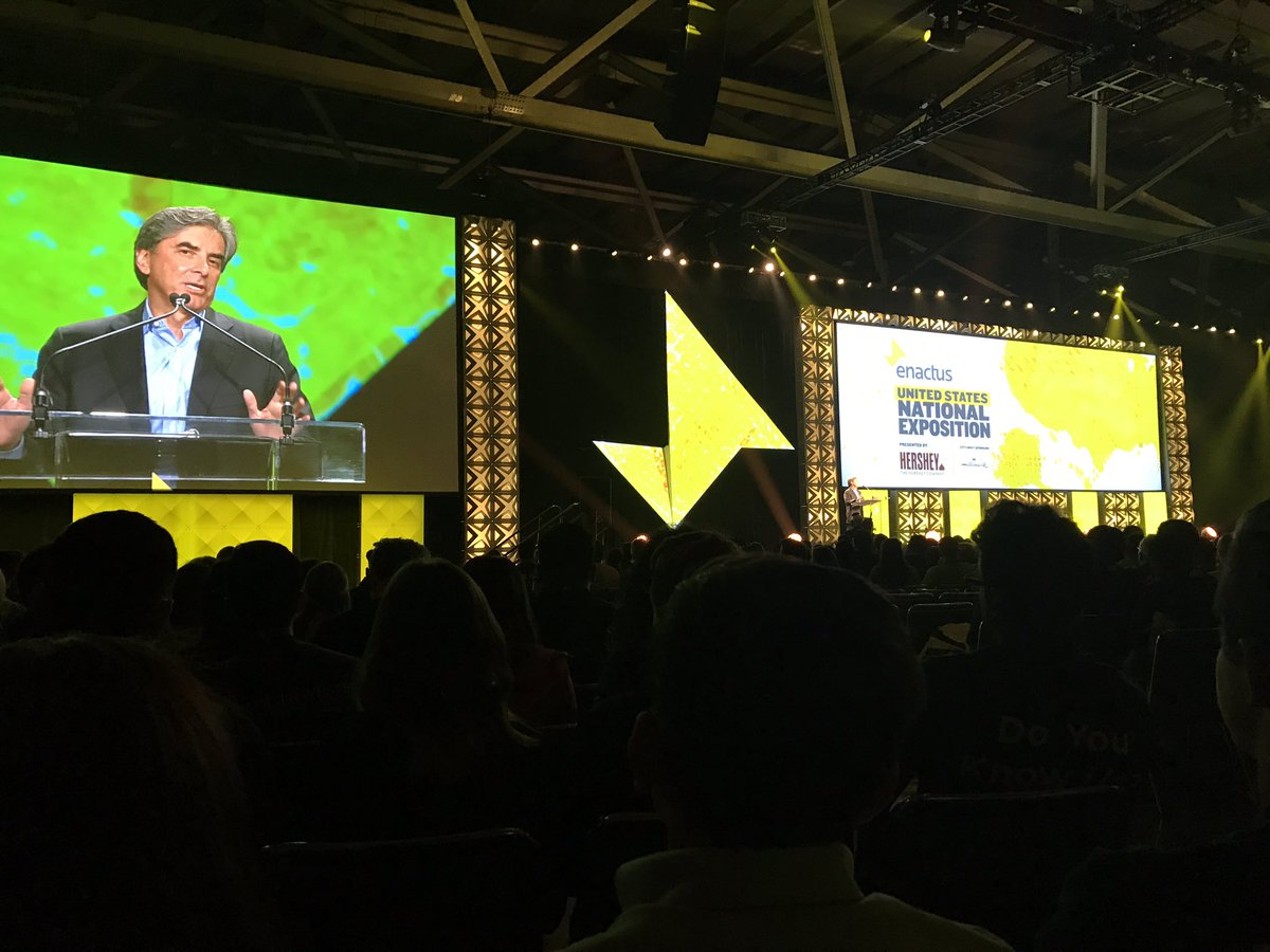 The National Exposition has started!!!! We are PUMPED to show the judges what we've got tomorrow. #EnactusNationalExpo