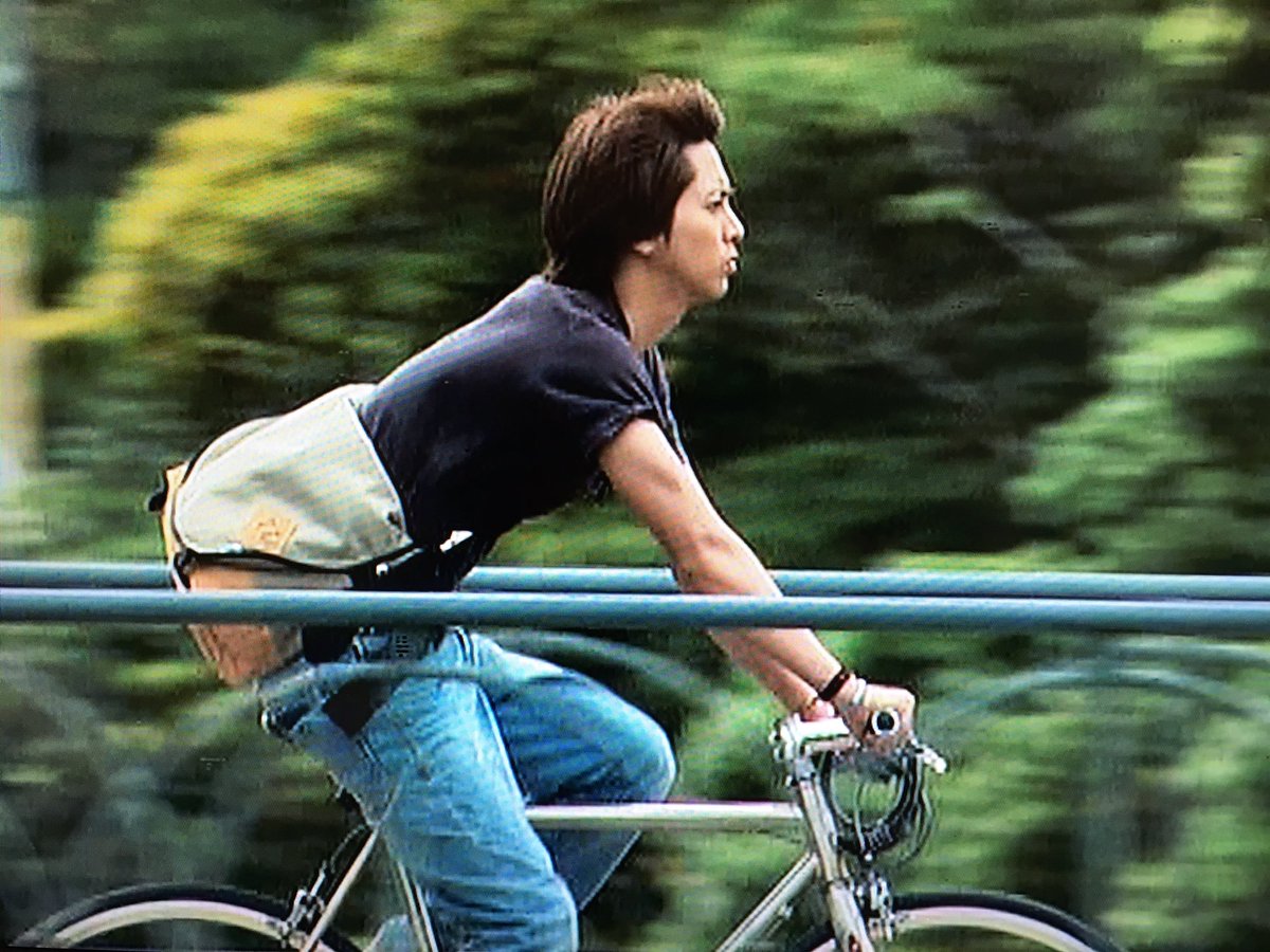 山Pの 自転車に乗る姿 スキ♡ #sound_tripper #山下智久
