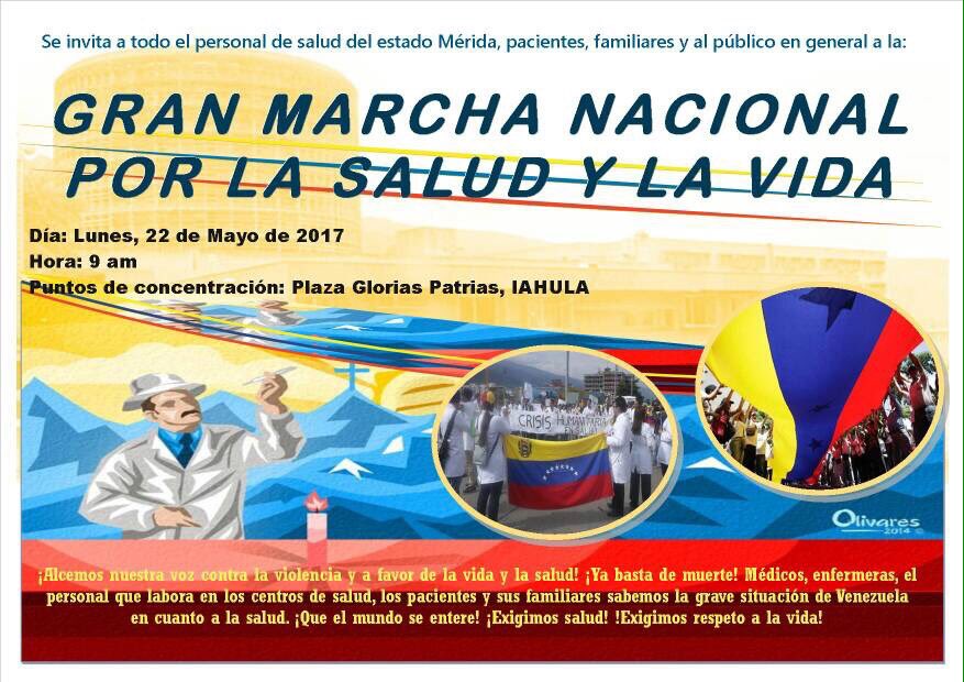chuecosusana's tweet photo. @cmrondon @joseolivaresm @nelsonbocaranda @Cano56Cano @bibybales @leoperiodista @tutolopez #MarchaPorLaSalud #22May #MERIDAPRESENTE https://t.co/37HoJb7bj9