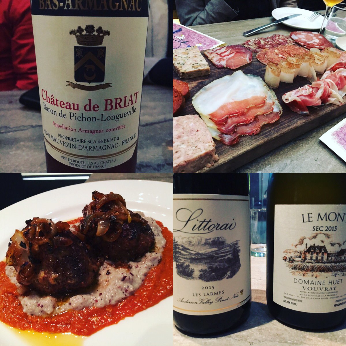 ThePerfectSpot's tweet photo. The joys of @TrouNormandSF: still some of the best #charcuterie in the country, excellent #brandy #Armagnac &amp; those stellar #pork #meatballs https://t.co/0KuZM7c0sN