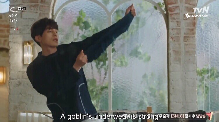 kdrama fairy on X: never ever forget the goblin's underwear song   / X