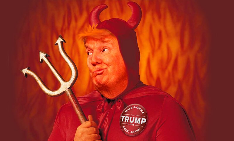 Share with others if you like it! 
#POTUS #TheResistance #Devil #Hell #DemForce #impeachment