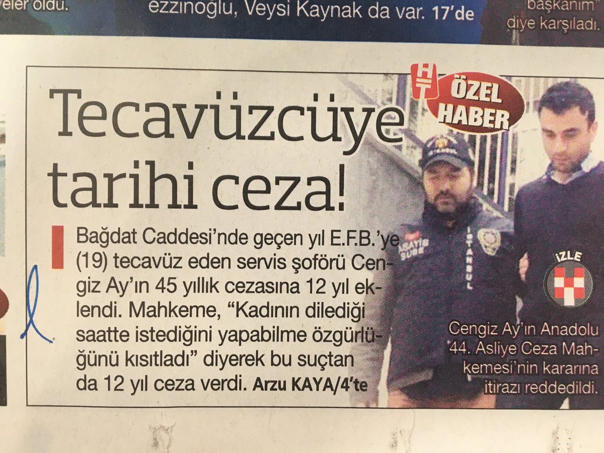 👏🏻👏🏻👏🏻Mahkeme, 'Kadının dilediği saatte istediğini yapabilme özgürliğünü kısıtladı' gerekçesiyle ayrıca 12 yıl verdi !!