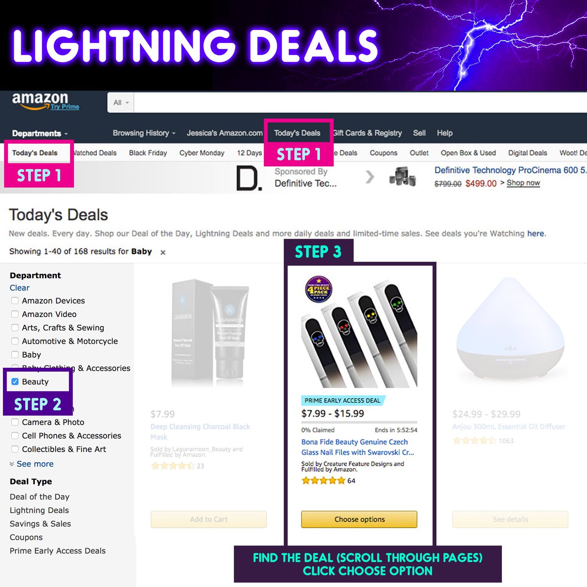 Bona Fide Beauty has some amazing Amazon Lightning Deals happening right now on our Hard Case Sets!