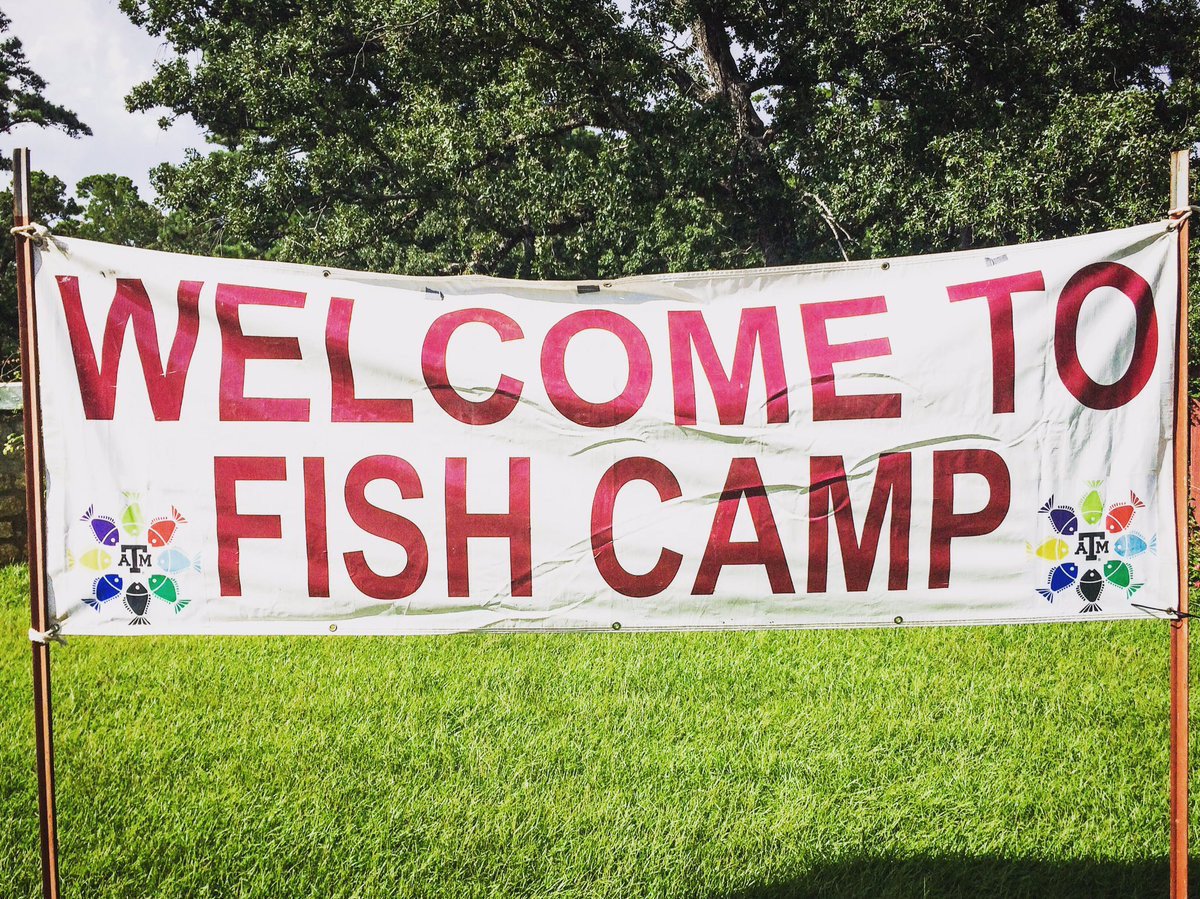 TAMU's tweet photo. Fish Camp registration opens tomorrow! π ππ π
Are you ready for @FishCampTAMU, #TAMU21? https://t.co/aoFeGjLNd9 #tamu https://t.co/74r1NrzH0q