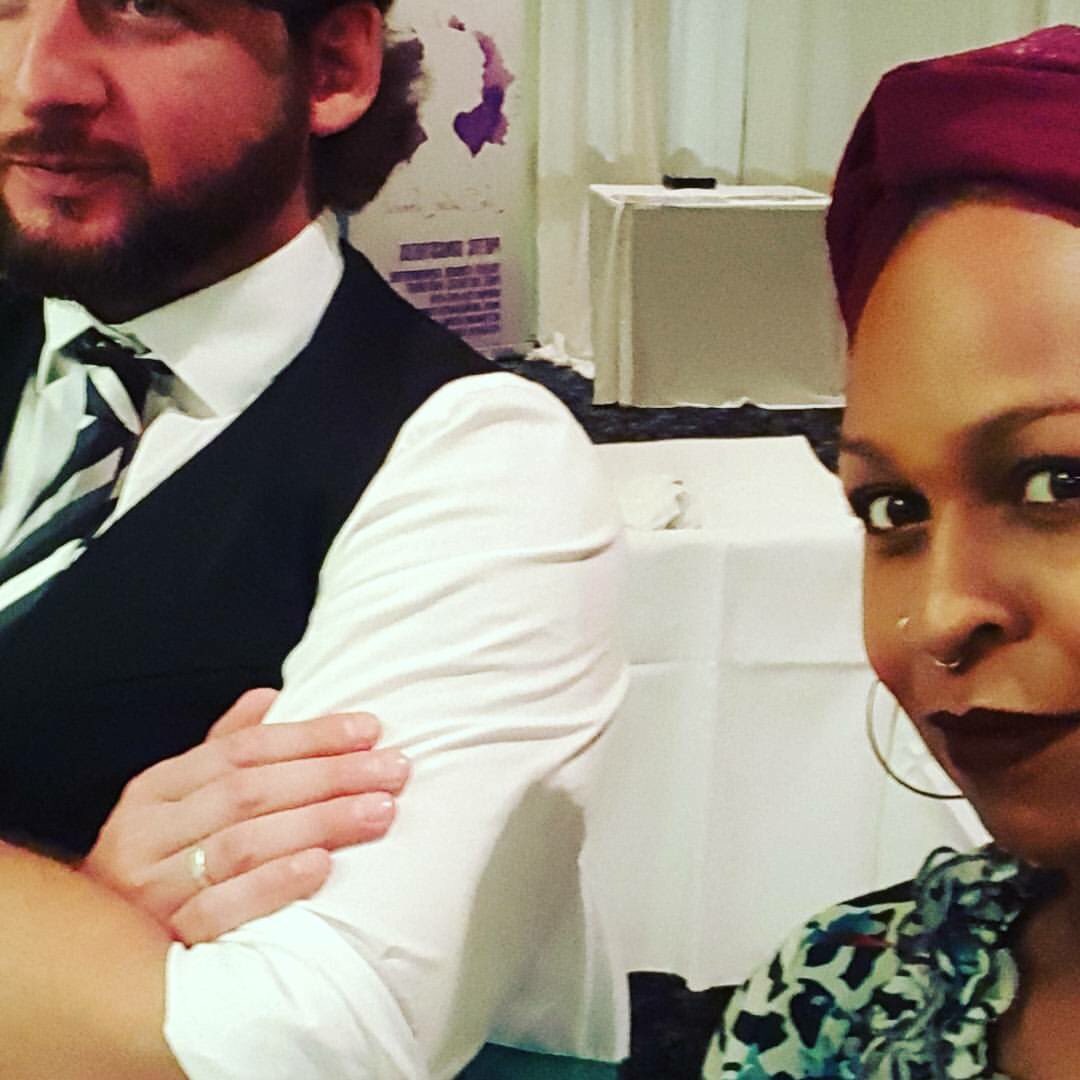 onlinechaos's tweet photo. I got the picture before tried to stop me. ChaosTheory at the Diamond Gala. #moritaiye #mrrigz Doesnt Rigz look nice...?! https://t.co/G1IqghZUHI