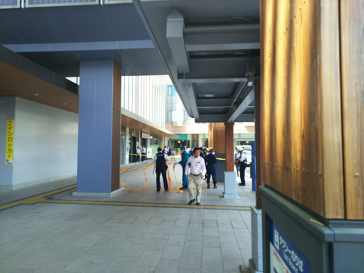 tweet 信越線 長野駅の公衆トイレで異臭騒ぎ 規制線が張られ現地騒然 高校生2人搬送 5/22
