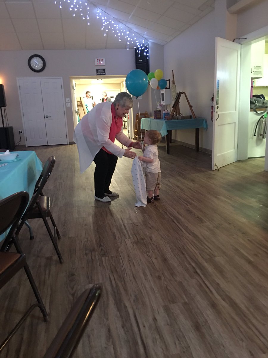 chrissysin's tweet photo. Celebrating 75 years! #theeichelmans #makingmemories #connorlouis #staroftheshow #daddysboy #saturday @radioguy78 https://t.co/SjeTAB08gP