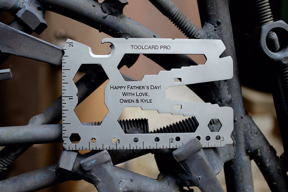 LeverGear's tweet image. Personalize it! Use code HAPPYFATHERSDAY for free personalization ($8 value) at levergear.com #multitool #40tools #MadeInAmerica