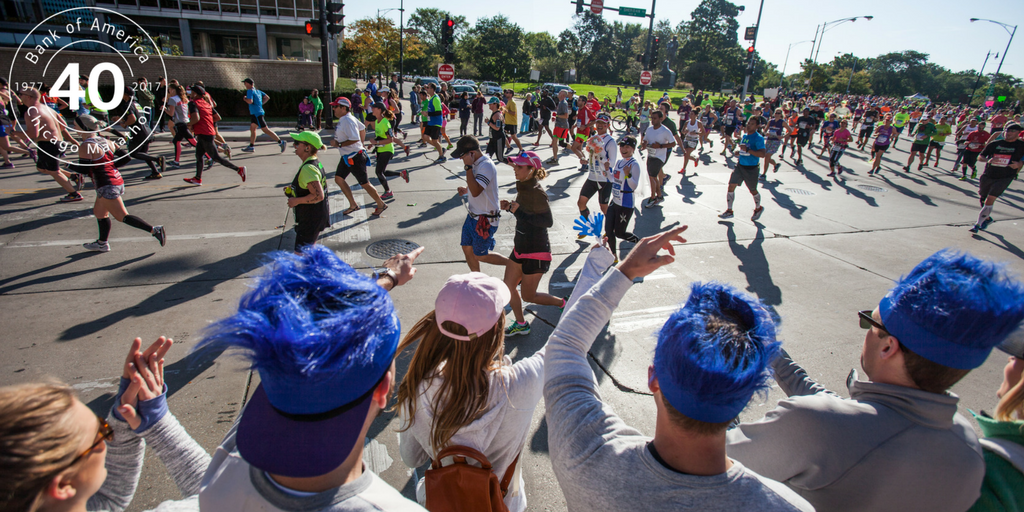 ChiMarathon's tweet photo. In week 20, we praise all of the spectators who have cheered on our runners over the past 40 years! We couldn't do it without you! 👏🎉 https://t.co/WdxutmsMv1