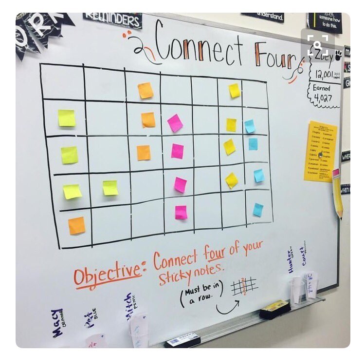 FilizU10's tweet photo. What a smart and fun way of answering questions and also winning if you get connect 4 👌 #acuedu_p https://t.co/MyPH1KSG3z