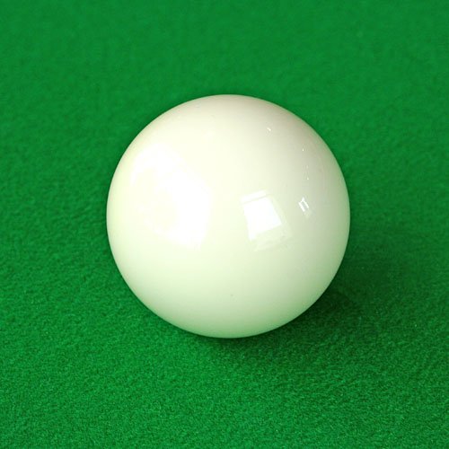 a picture of a cue ball