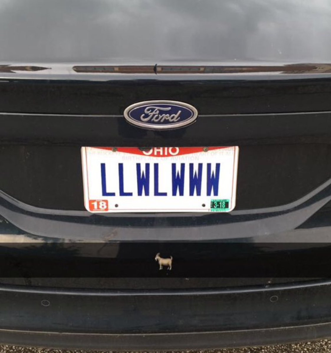 The "they blew a 3-1 lead" license plate has been found in Clevel...
