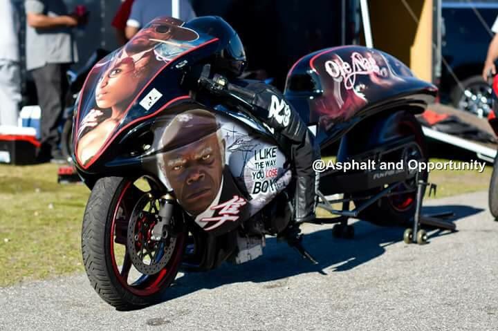 ItsjusmeRhondaP's tweet photo. Someone really liked your movie Mr. Jackson!!! @SamuelLJackson #olenag #django #movie #bike #dragracer #hyabusa #owner #marcb #3344981916 🏍 https://t.co/CqgS7Osp6Q