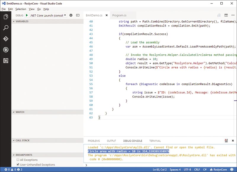Visual Studio Code screenshot