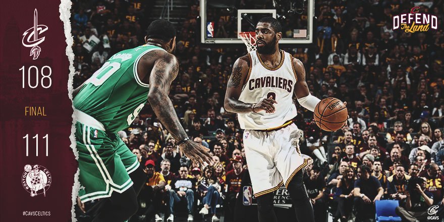 Boston takes Game 3 at the buzzer.  #CavsCeltics BOX: on.nba.com/2qJaB7z https://t.co/YmY2lYNqH7