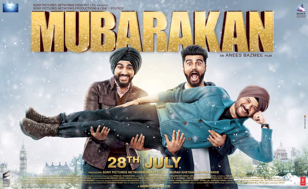raghuvendras's tweet photo. This looks total dhamaal👏👏👏 @arjunk26 @AnilKapoor @theathiyashetty @Ileana_Official @SnehaRajani @MuradKhetani #Mubarakan https://t.co/El4s9Vqq75