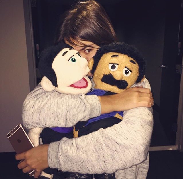 AwkwardPArmy's tweet photo. I love my mommy @MaiaMitchell ❤️ https://t.co/mO2bW9IgdG
