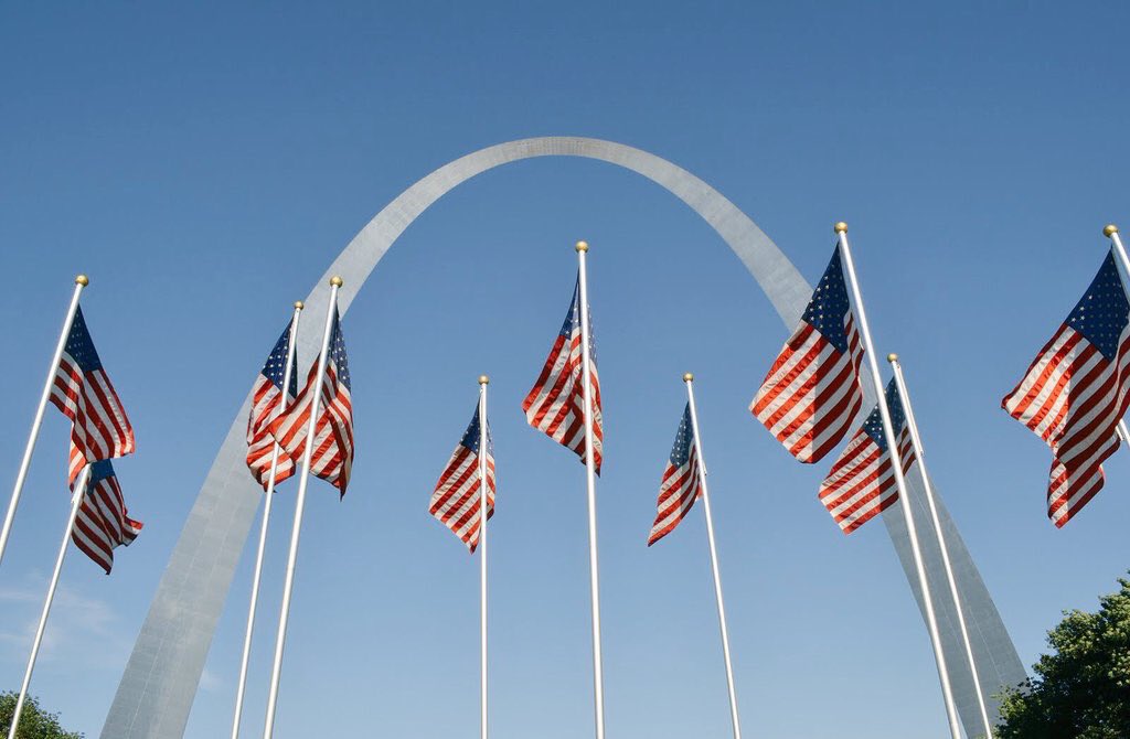 TeamSTL's tweet photo. They gave all of their tomorrows
for all of our todays.
Land of the Free
Because of the Brave.
#MemorialDay🇺🇸 https://t.co/fOM5WzkQP7