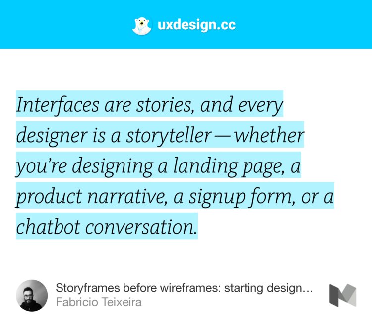 4eleanor_'s tweet photo. “Storyframes before wireframes: starting designs in the text editor” — @fabriciot https://t.co/DDgiYnIYVo https://t.co/VE7PpVEpmG