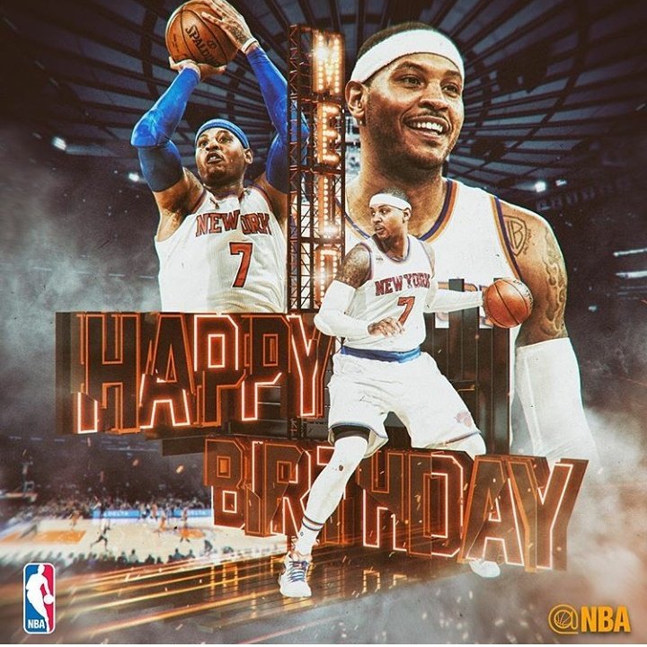 Happy Birthday to Carmelo Anthony! 