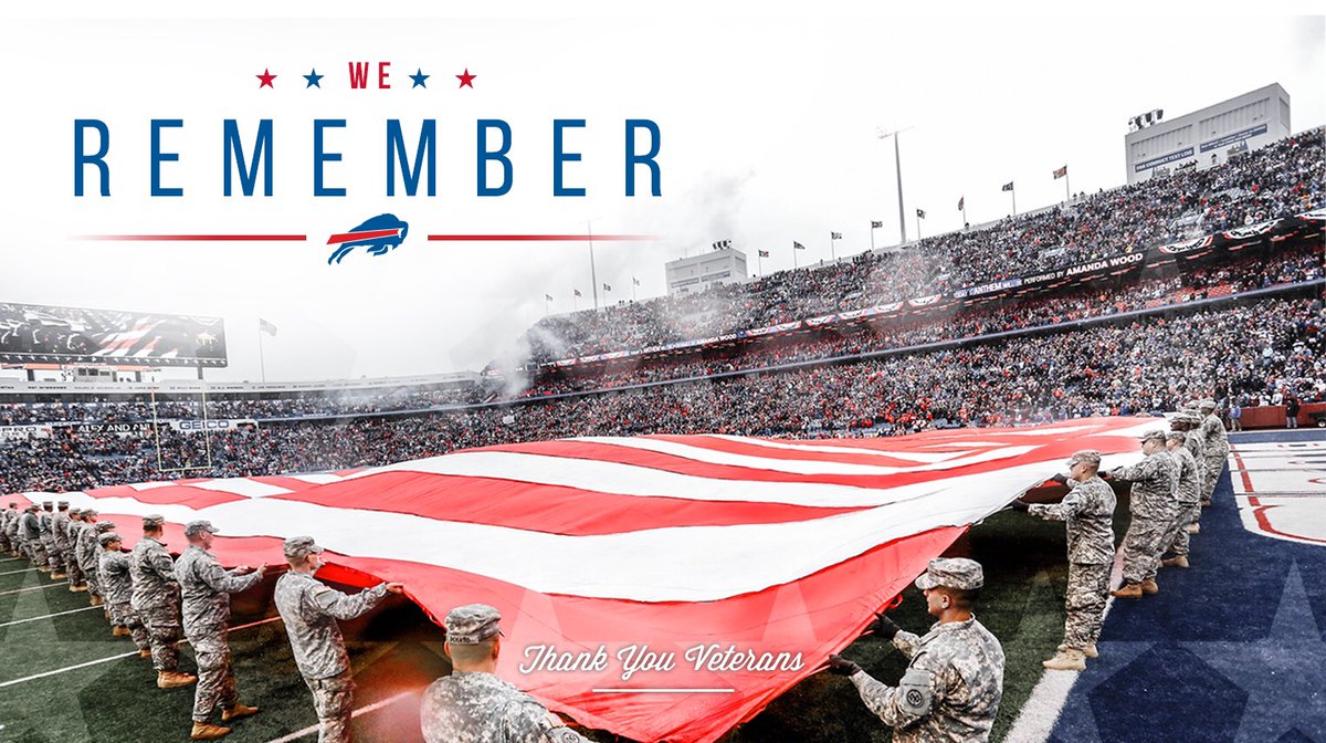 BuffaloBills's tweet photo. Today and every day, we remember those who made the ultimate sacrifice.

Forever our heroes. 🇺🇸 #MemorialDay https://t.co/gfr4svvE7T