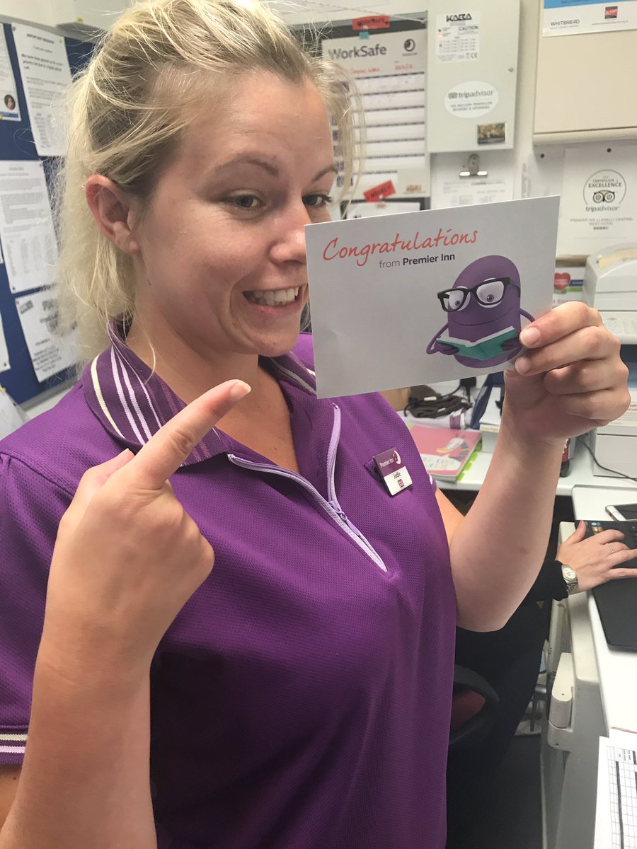 95.5% on her room audit ! Congratulations Jodie !