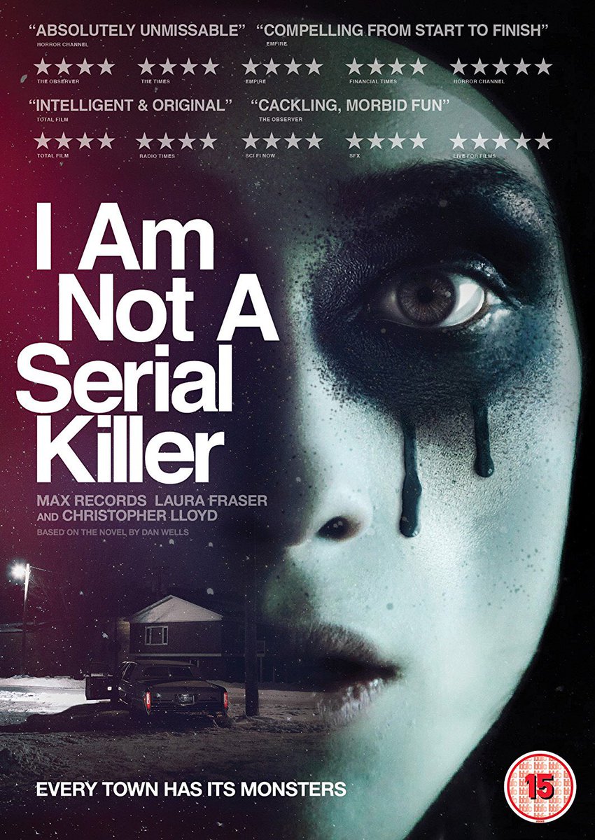 terrorMolins's tweet photo. #IAmNotASerialKiller, Millor Peli•lícula, Director i Actor al #TerrorMolins 2016, arriba als cinemes el 16 de Juny!
https://t.co/plHLSuyDGh https://t.co/8Dwgw07zJa