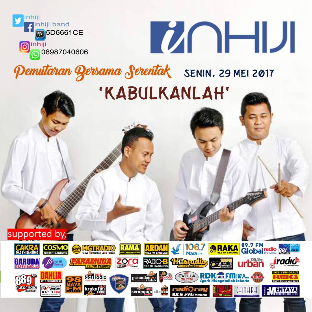 rasefmbandung's tweet photo. #NikmatiLaguJuara @inhiji - #Kabulkanlah
Selamat atas pemutaran serentak single religi terbarunya.. sukses terus ya
MD @anggiegerhana https://t.co/Y1P9shLTSW