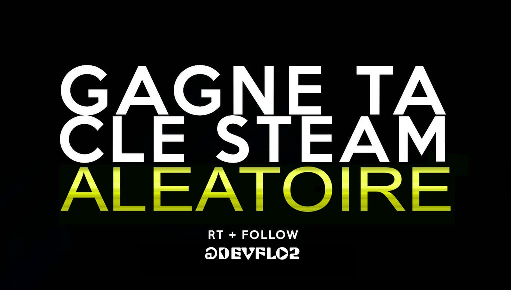 zbebconcours's tweet photo. ⚠️ #CONCOURS ⚠️
Gagne ta clé STEAM
#RT + #FOLLOW :
@zbebconcours 
@DevFlo2 
@Winigame 

TAS: 100RT https://t.co/rXu05cohT7