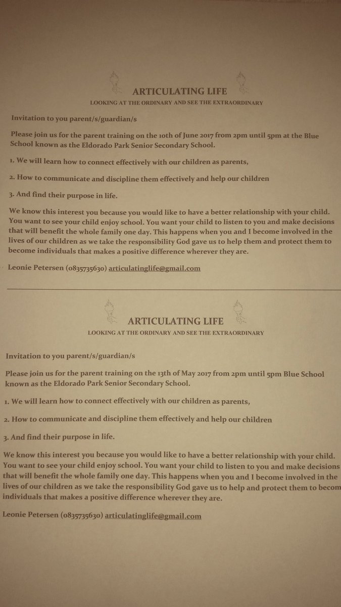 princessjazzm's tweet photo. Would you help sharing this to parents because you may be the connection we need. Thank you😊
#ChildProtectionWeek
#ParentingSkillsTraining https://t.co/VdLrSSxnc4