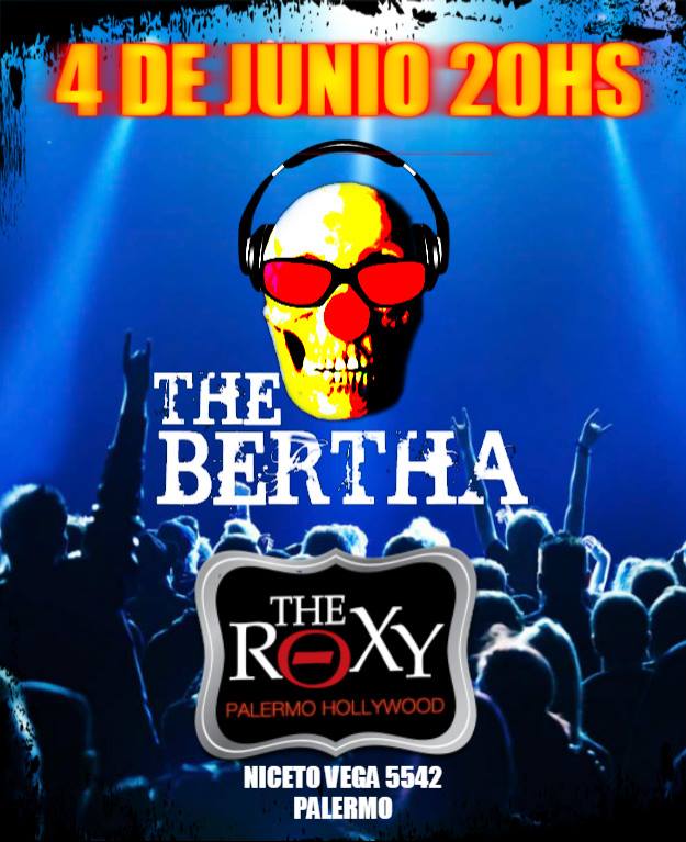 Alcantarillapro's tweet photo. Este domingo 4/06 a las 20hs @The_Bertha1 en el ciclo #ReggaeSonando en @TheRoxyArg. Apurate y conseguí tu entrada! https://t.co/OT3zWxTKdy
