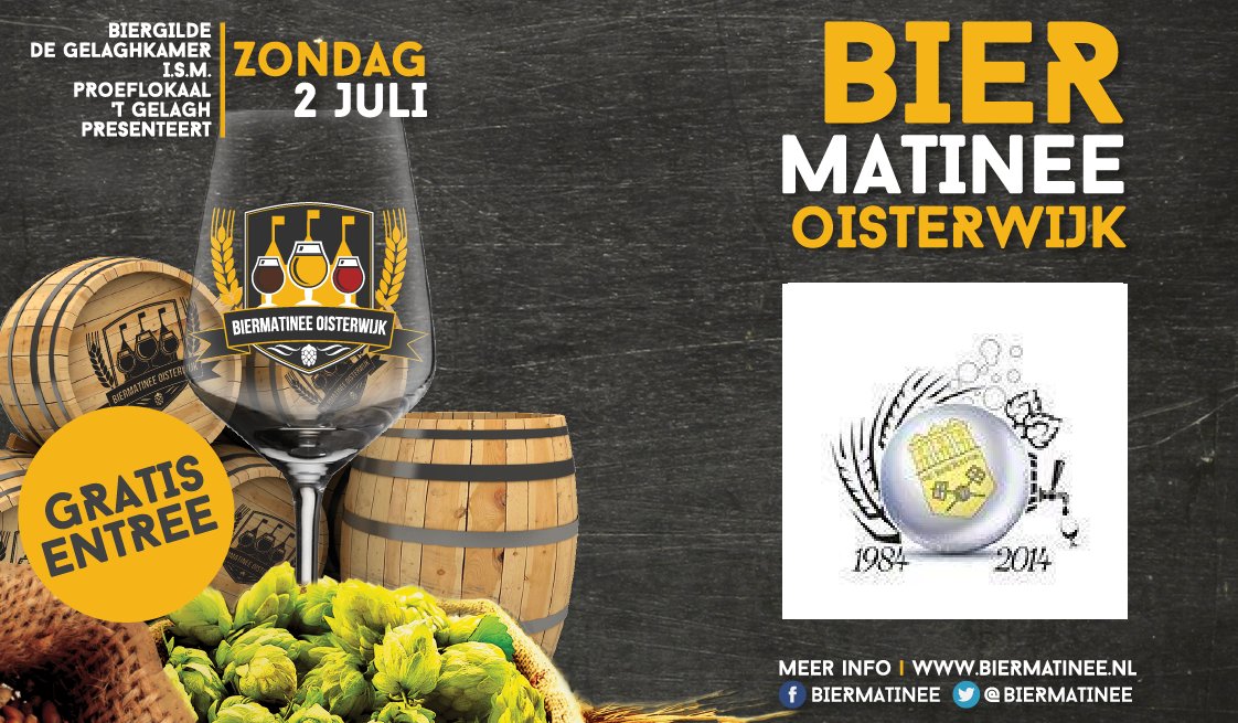 De 12e deelnemer aan het Biermatinee: De Roerstok! Ze gaan dit jaar weer laten zien hoe je bier moet brouwen. #Biermatinee #Oisterwijk
