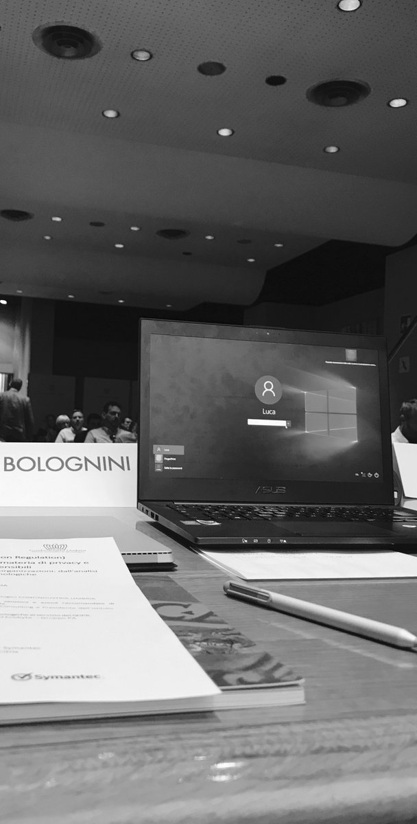 lucabolognini's tweet photo. Oggi in Confindustria Umbria con @Ecobyte @symantec @citrix @ictlc  parliamo di strategie di compliance per il Regolamento Privacy UE #GDPR https://t.co/vvBfX3UY7e