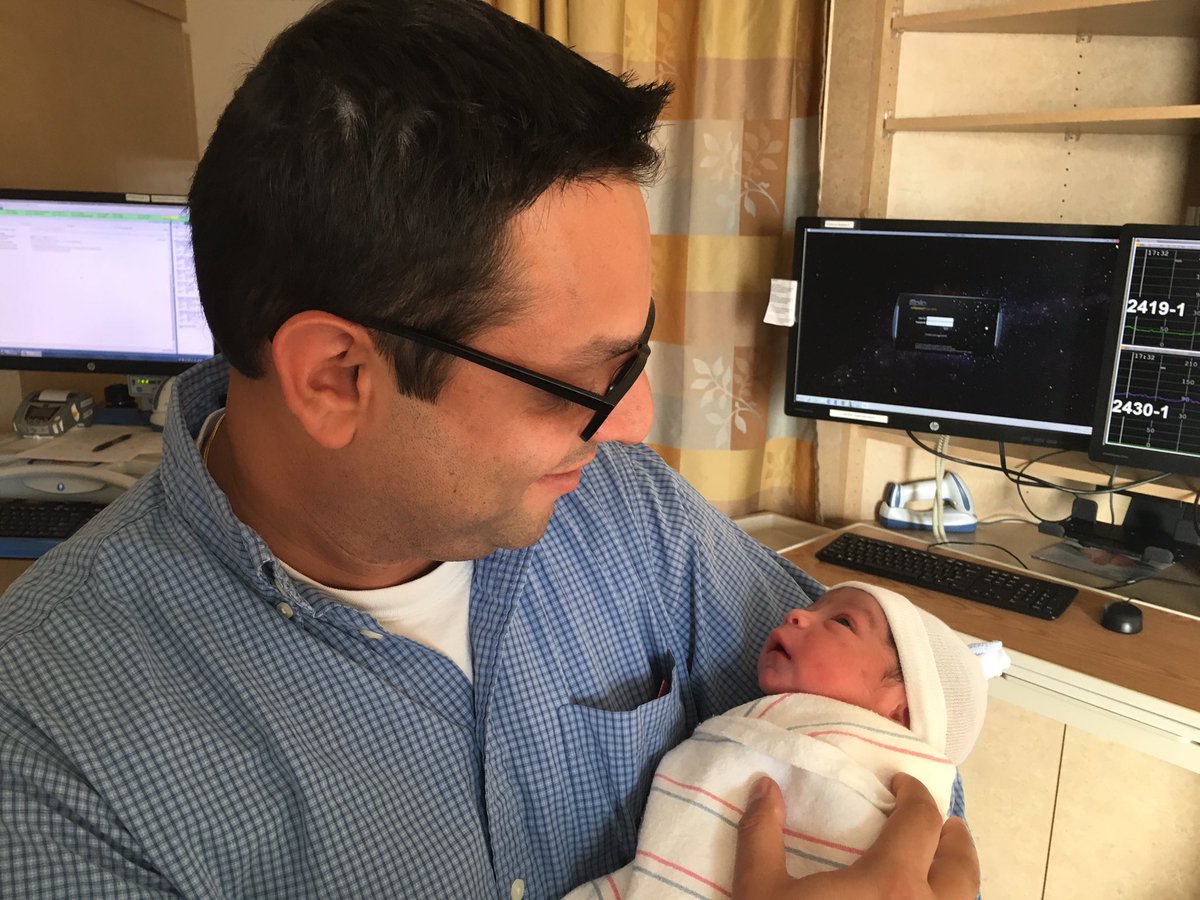 MathurAmitK's tweet photo. New arrival in our house, Avi, made his appearance 5/17/17. No #ILTS2017 this year, but he's looking to come next year! https://t.co/9R2AAiAEq5