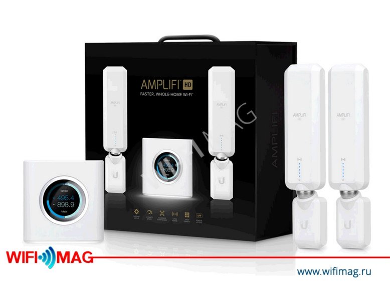 Ubiquiti AmpliFi HD – беспроводная сетевая система AmpliFi™
ttp://wifimag.ru