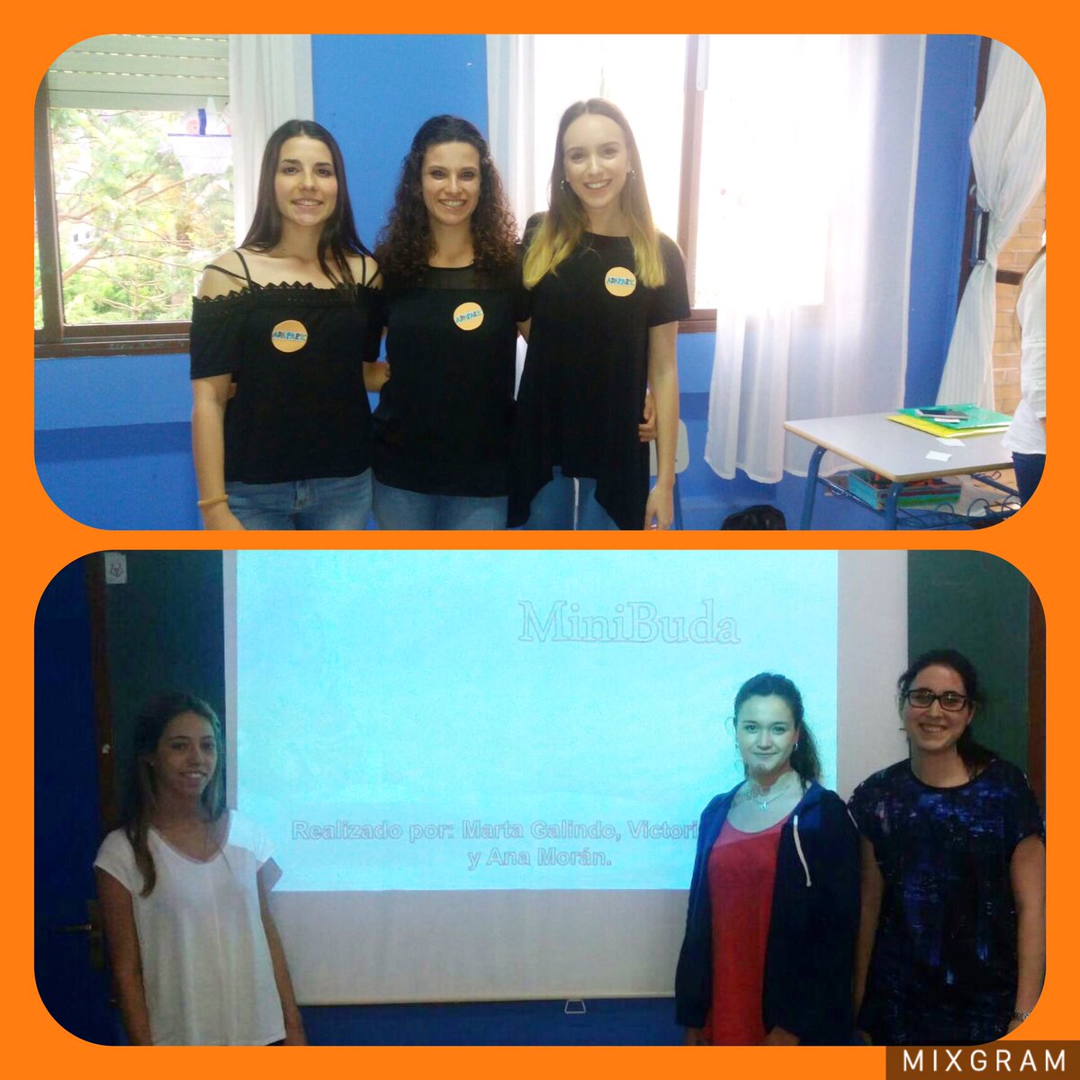 BosqueElena's tweet photo. L@s alumn@s del ciclo Educación Infantil #TSEI de @ccffvedrunasev exponen Proyectos de Atención a la Infancia para niños con NEE . Grupos3 https://t.co/rCV8cA7sVC