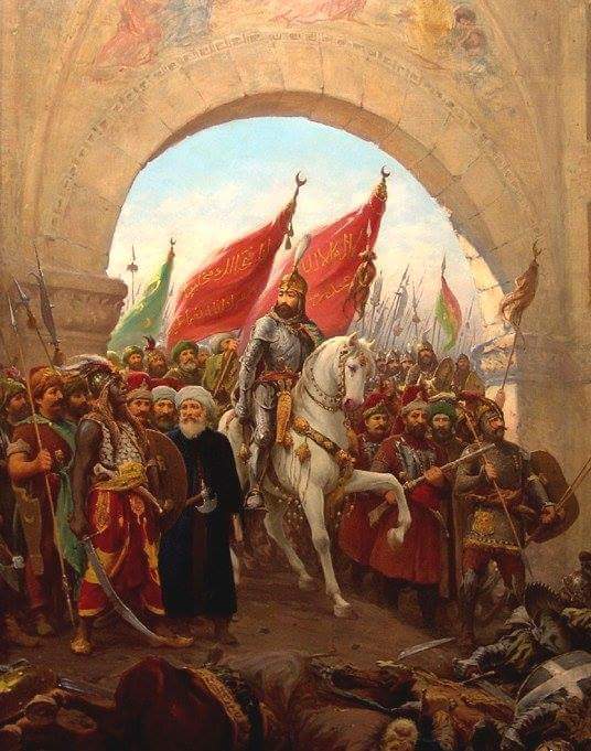 #TarihteBugün Fatih Sultan Mehmet, İstanbul'u fethederek Peygamberin kutlu müjdesine nail olmuştur. (1453)