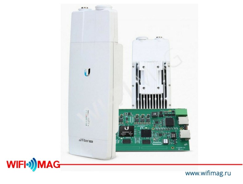 Ubiquiti airFiber 11FX Full-Duplex High-Band
- радиорелейная станция от Ubiquiti Networks для соединений типа "точка-точка".