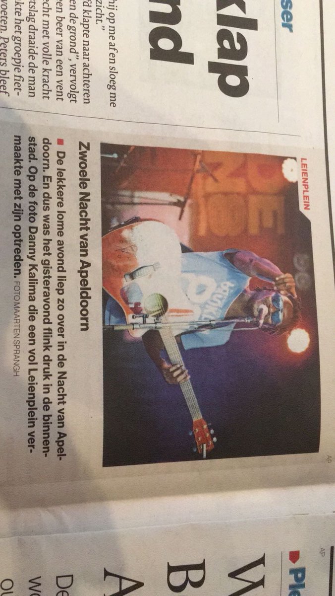 A little article about last Friday in Apeldoorn