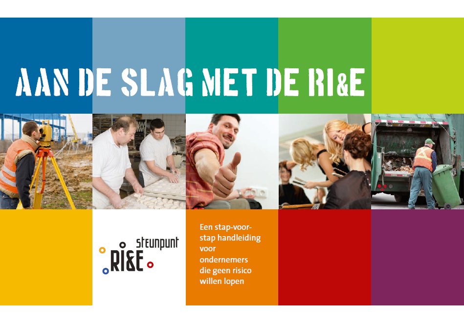 Ook geïnspireerd geraakt tijdens de #weekvanderie? Ons boekje 'aan de slag' helpt u op webij het maken van uw RI&amp;E rie.nl/wp-content/upl…