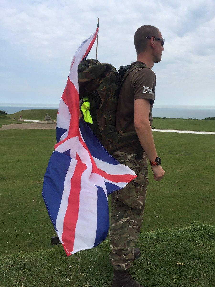 A little stop off at the Battle of Briton Memorial on the 42Km Spitfire March #whatwedo #2324 #aircadets