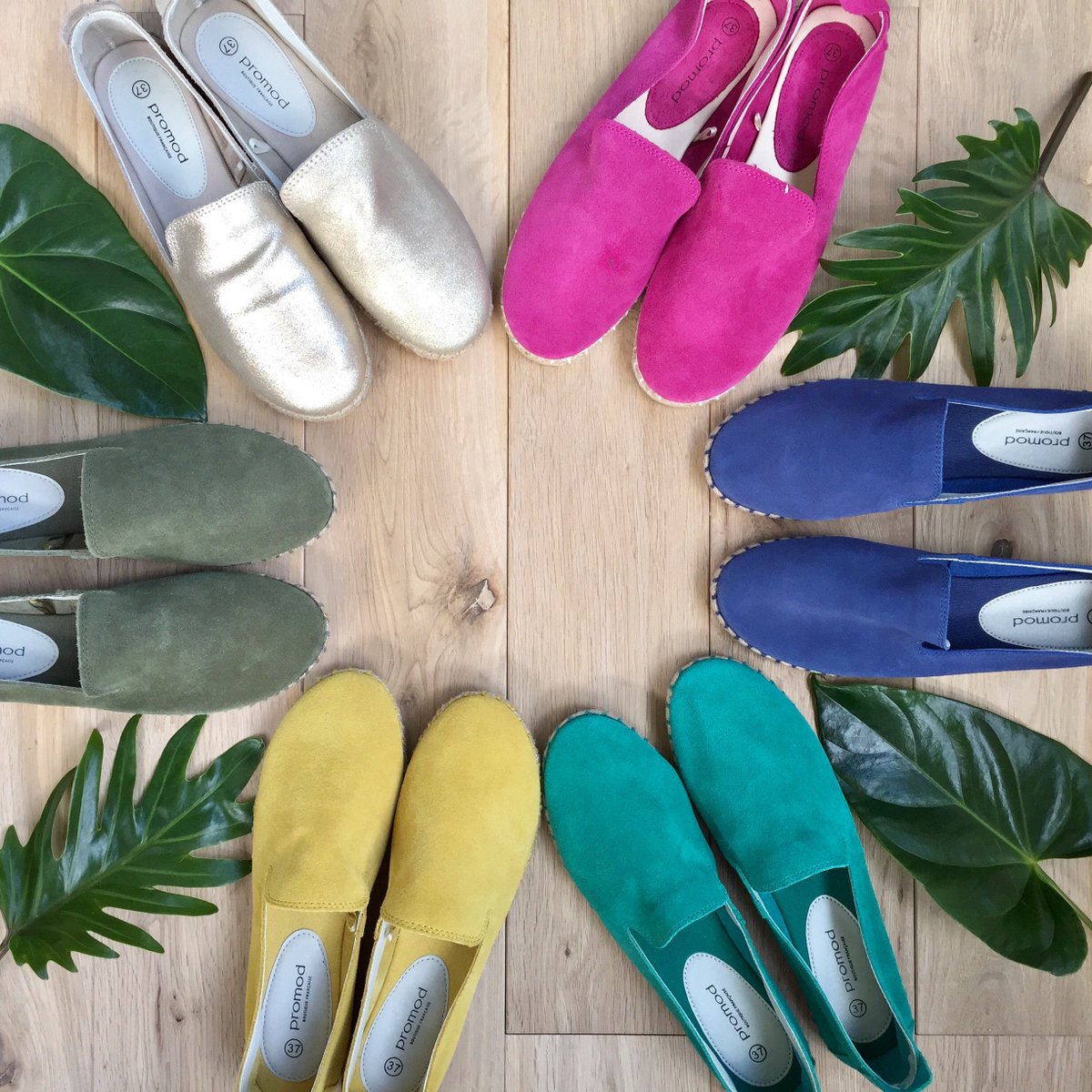 PromodIreland's tweet image. Summer espadrilles. In new leather design. Buy in exciting colours to add fashion attitude to your outfits! 🌴