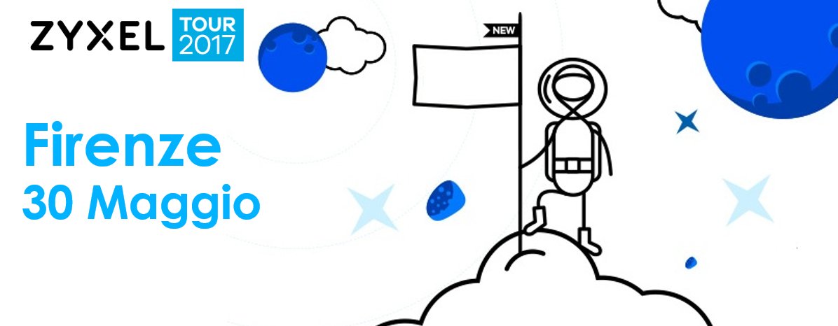 #ZyxelTour17 a Firenze... DOMANI! 
Ti aspettiamo per parlare di Wi-Fi, Security, Cloud e le soluzioni di <a href="/ZyXELItalia/">Zyxel Italia</a> per il tuo business!