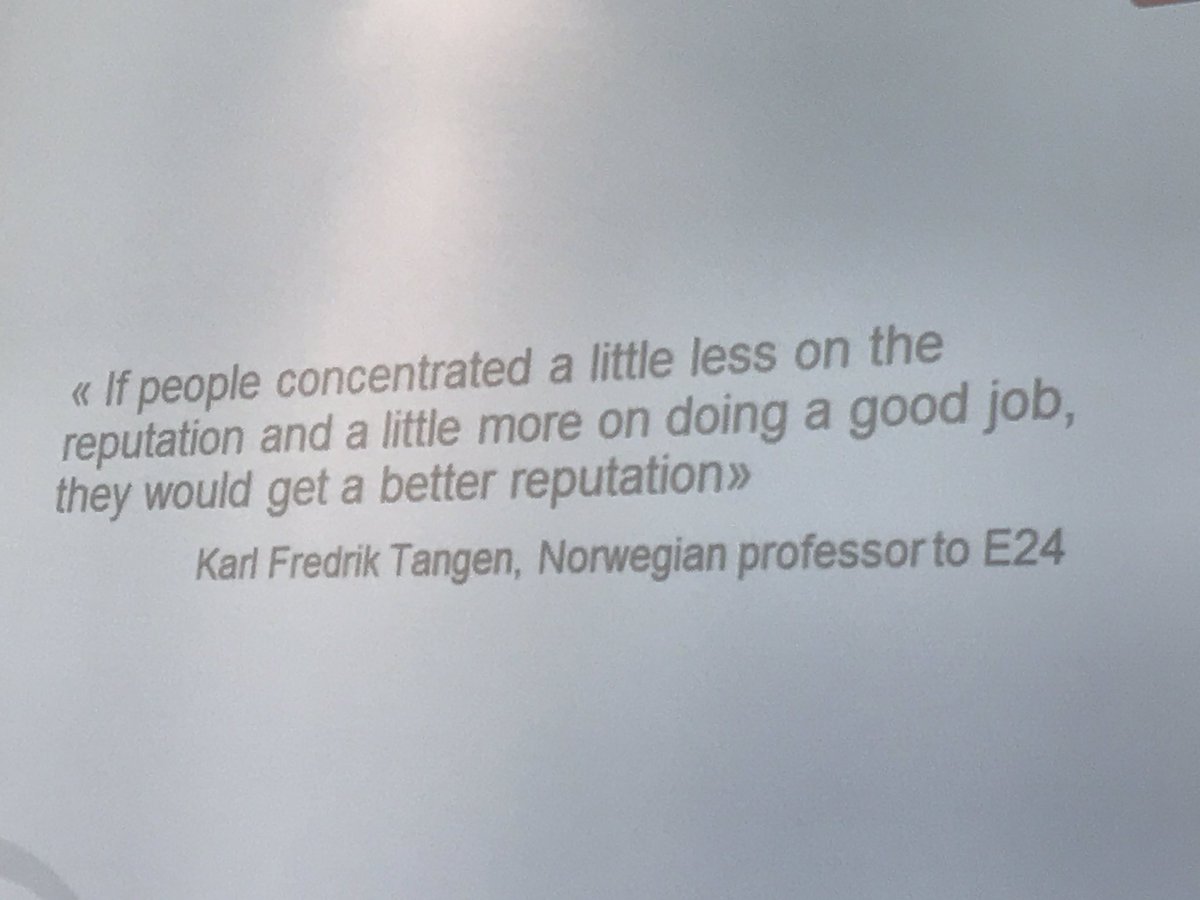 Presenting at a communications conference in Berlin and a fellow speaker shared this, which I love