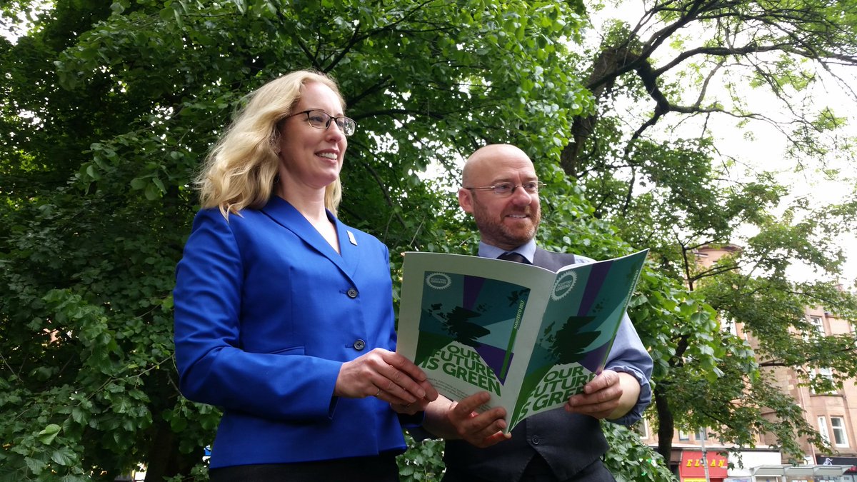 scottishgreens's tweet photo. Read our #ge2017 manifesto #OurFutureIsGreen      https://t.co/qg6fYCrNu8   @patrickharvie @lornagreens https://t.co/rNHf705CCD