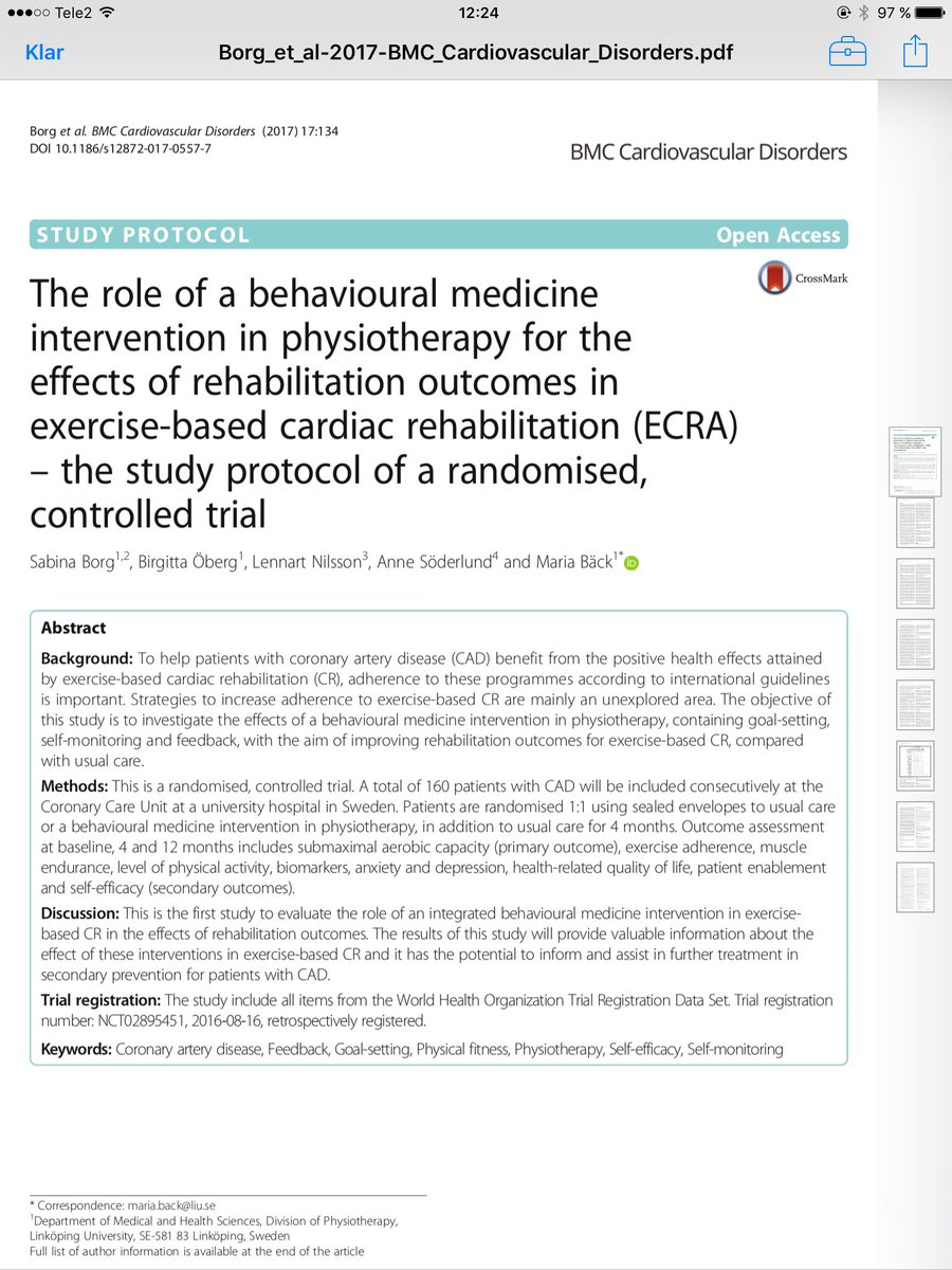 annesode's tweet photo. New important protocol paper! @StefanJutterdal @CSWahlin @malardalen_uni @aicuesta @elizabethdean01 @HelenaPepa @ekstokes 
@MariaBack77 https://t.co/QZ8TirCnr2